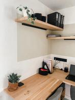 Wandplank Massief Eiken - Boom & Rechte kant - Op voorraad, Verzenden, Nieuw