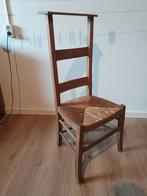 Antieke bidstoel met rieten zitting, Antiek en Kunst, Ophalen