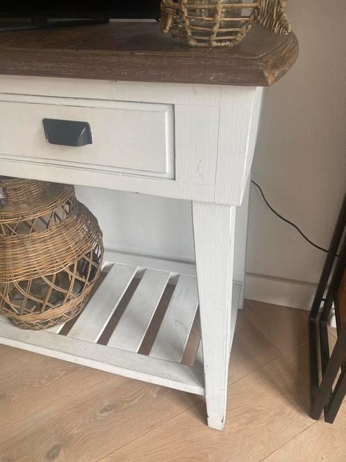 Sidetable Riviera Maison Stijl 1.45 45 80, Huis en Inrichting, Tafels | Sidetables, Gebruikt, 25 tot 50 cm, 100 tot 150 cm, Rechthoekig