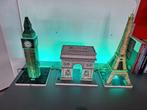 Set 3D puzzels - EIffeltoren, Big Ben, Arc de Triomphe, Hobby en Vrije tijd, Denksport en Puzzels, Gebruikt, Ophalen of Verzenden