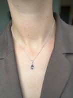 Lucardi zilveren zilver sterling 925 ketting nieuw amethist, Ophalen of Verzenden, Zo goed als nieuw, Zilver
