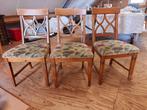 Vintage eetkamerstoelen, Ophalen, Gebruikt, Vintage, Hout