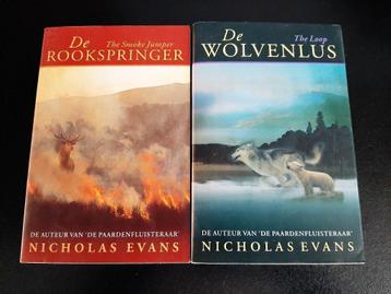 Nicholas Evans: De wolvenlus/De rookspringer! beschikbaar voor biedingen