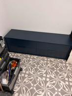 Ikea Nordmela 4 lade kast donkerblauw, Huis en Inrichting, Kasten | Ladekasten, Ophalen, 50 tot 100 cm, Zo goed als nieuw, Minder dan 100 cm