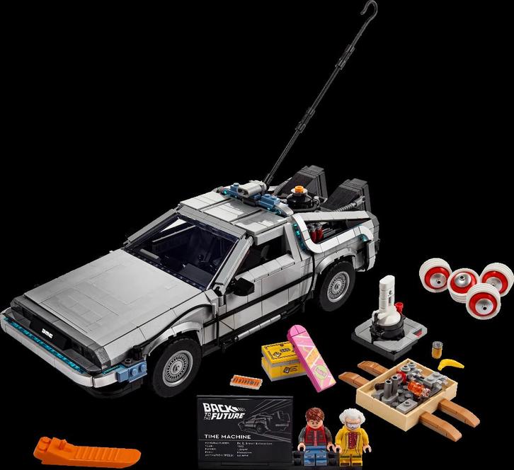 Lego Back to the Future tijdmachine (10300), Kinderen en Baby's, Speelgoed | Duplo en Lego, Nieuw, Lego, Complete set, Ophalen of Verzenden