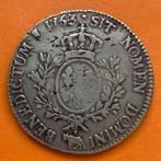 Frankrijk Ecu 1763 mint teken koe (Pau) zilver, Ophalen of Verzenden, Frankrijk, Zilver