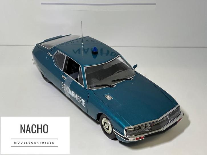 Citroën SM Gendarmerie | Norev | schaal 1:18 | Gloednieuw, Hobby en Vrije tijd, Modelauto's | 1:18, Nieuw, Norev, Ophalen of Verzenden