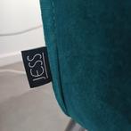 2x JESS fauteuil, velvet petrol, Huis en Inrichting, Fauteuils, Ophalen, Zo goed als nieuw, 75 tot 100 cm, 50 tot 75 cm