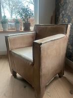 Leren fauteuil, Ophalen, Gebruikt, 75 tot 100 cm, 50 tot 75 cm