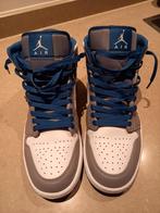 Nike Air Jordan 1 mid sneakers hoog, Jordan, Ophalen of Verzenden, Wit, Zo goed als nieuw