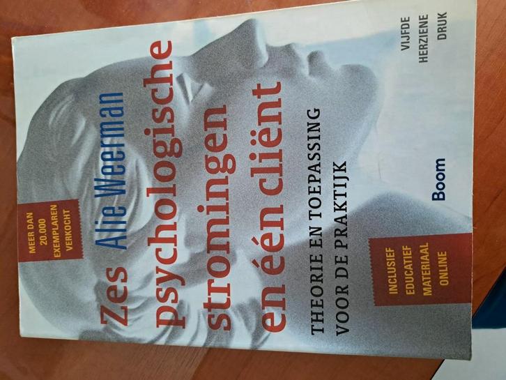 Alie Weerman - Zes psychologische stromingen en een client, Boeken, Psychologie, Zo goed als nieuw, Ontwikkelingspsychologie, Ophalen of Verzenden