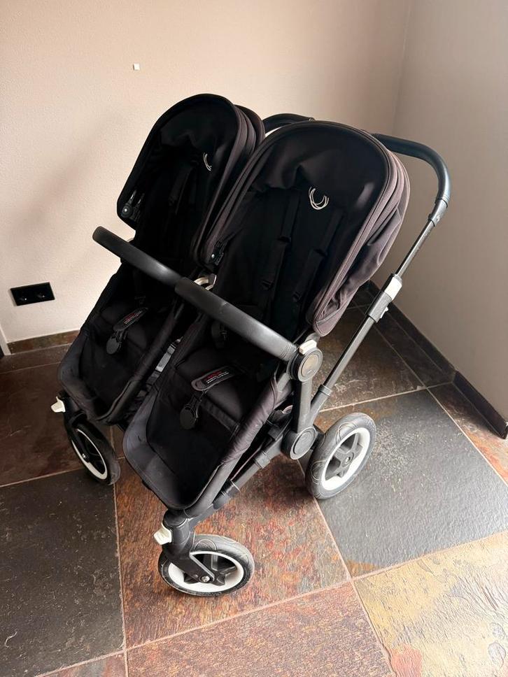 Bugaboo Donkey Duo met veel accessoires!, Kinderen en Baby's, Kinderwagens en Combinaties, Gebruikt, Kinderwagen, Bugaboo, Duowagen