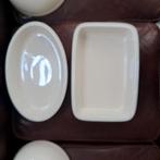 Wegdwood Winsor 2 oveenschalen/2 grote schalen, Ophalen, Zo goed als nieuw, Overige stijlen, Schaal of Schalen