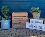 Oude veilingkisten - fruitkisten te koop., Huis en Inrichting, Minder dan 50 cm, Minder dan 50 cm, Gebruikt, Ophalen of Verzenden