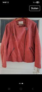 Mooi stoere suède leren dames jas, Ophalen of Verzenden, Zo goed als nieuw, Rood