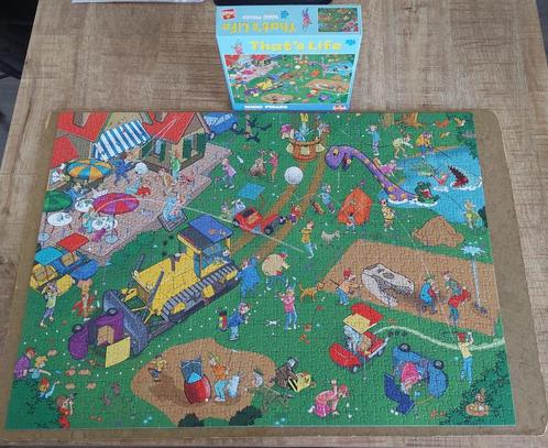 Diverse legpuzzels van o.a. That's Life, Jigsaw, King, enz., Hobby en Vrije tijd, Denksport en Puzzels, Zo goed als nieuw, Legpuzzel