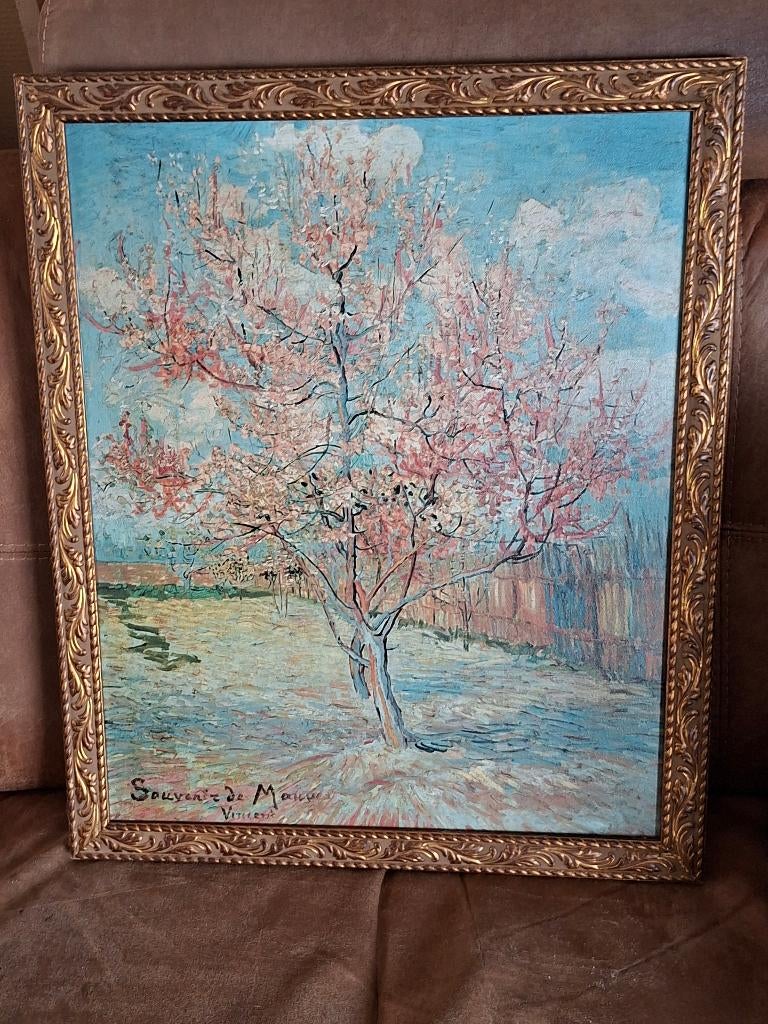 Reproductie klein formaat Souvenir de Mauve, Antiek en Kunst, Kunst | Schilderijen | Klassiek, Ophalen of Verzenden