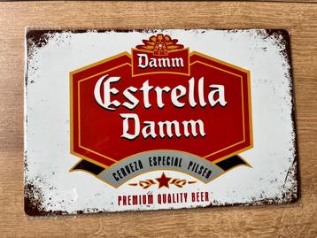 Estrella bier metalen bord mancave overkapping 