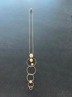 Goudkleurig ketting, Sieraden, Tassen en Uiterlijk, Kettingen, Ophalen of Verzenden, Zo goed als nieuw, Goud, Overige materialen