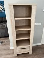 Te koop wit eiken boekenkast, Ophalen, Gebruikt, Eikenhout, 50 tot 100 cm