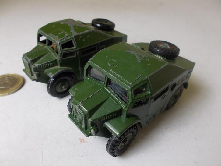 1958 Dinky Toys 688 FIELD ARTILLERY TRACTOR 2 x in 1 koop -L, Hobby en Vrije tijd, Modelauto's | 1:43, Gebruikt, Bus of Vrachtwagen