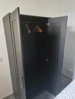 3-Door Wardrobe with Mirror, Ophalen, Overige materialen, Gebruikt, 100 tot 150 cm