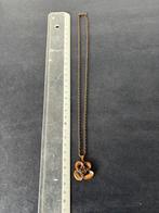 Hannu Ikonen bronzen ketting rendiermis jaren 70, Ophalen of Verzenden, Zo goed als nieuw, Overige materialen, Overige voorstellingen