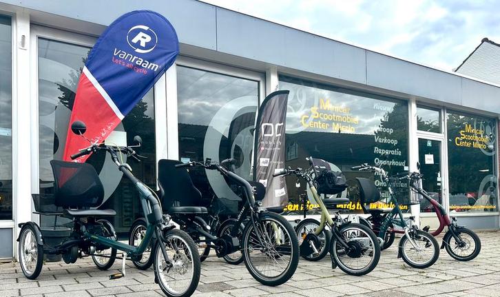 Diverse Elektrische driewielfietsen, Van Raam, Huka, Fietsen en Brommers, Fietsen | Driewielfietsen, Nieuw, Ophalen of Verzenden