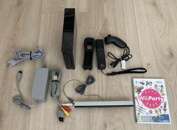 Zwarte Nintendo Wii + Wii Party beschikbaar voor biedingen