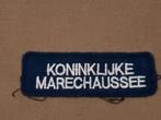 Straatnaam Koninklijke Marechaussee blauw, Ophalen of Verzenden, Marechaussee, Nederland, Embleem of Badge