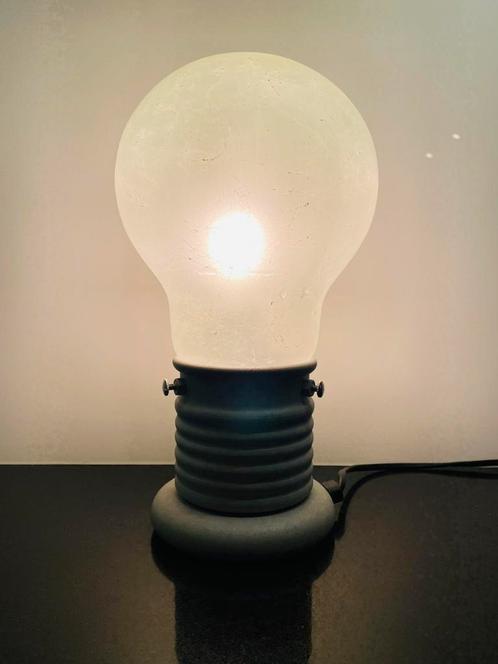 Grote vintage BULB Pop Art Lamp, Huis en Inrichting, Lampen | Tafellampen, Zo goed als nieuw, Minder dan 50 cm, Ophalen of Verzenden