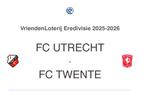 2 kaartjes Fc utrecht vs Fw Twente, Tickets en Kaartjes, Sport | Voetbal, Twee personen
