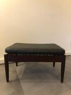 Vintage ottoman, voetenbank Deens design - 20% korting, Huis en Inrichting, Banken | Voetenbanken en Poefen, Minder dan 50 cm