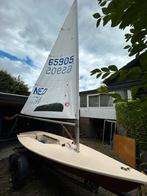 Laser Standaard Zeilboot met Trailer en beach T - Zeilklaar, Watersport en Boten, Open zeilboten, Ophalen, Geen motor, Gebruikt