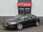 Audi A6 Limousine 2.0 TFSI Pro Line Business airco LEER org, Auto's, Audi, Gebruikt, 4 cilinders, 1984 cc, Zwart