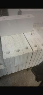 Kalkzandsteen lijmblokken 210 stuks - Nieuwstaat, Doe-het-zelf en Verbouw, Ophalen, Nieuw, Kalkzandstenen