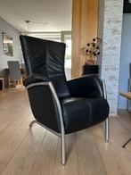 lederen verstelbare fauteuil, Ophalen, Gebruikt, 50 tot 75 cm, Leer
