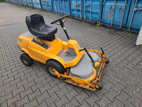 Stiga Villa Zitmaaier DEFECT OPKNAPPER LOOP SLOOP, Tuin en Terras, Grasmaaiers, Gebruikt, Benzine-grasmaaier, 50 cm of meer, Cirkelmaaier