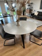 Studio Henk Ronde Eettafel, Huis en Inrichting, Tafels | Eettafels, Ophalen, Gebruikt, 100 tot 150 cm, Rond