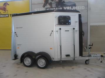2 Paards alu trailer. Humbaur Notos. DEMO. Zeer compleet. beschikbaar voor biedingen