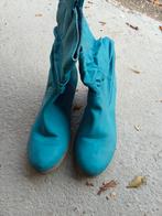 Turquoise Lage Laarzen - Maat Onbekend, Kleding | Dames, Schoenen, Blauw, Lage of Enkellaarzen, Ophalen of Verzenden, Onbekend