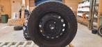 winterbanden met stalen velg maat 195-65R15 Nankang, Gebruikt, 15 inch, Banden en Velgen, 195 mm