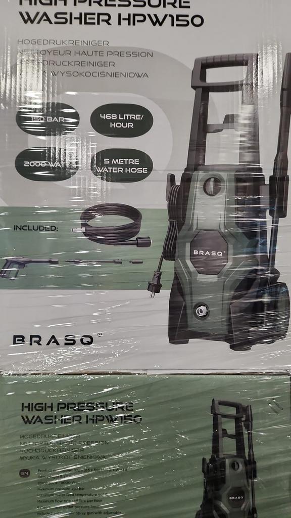 Nieuwe Hogedrukreiniger - OP=OP!, Tuin en Terras, Hogedrukreinigers, Nieuw, Elektrisch, Met regelbare waterdruk, Ophalen of Verzenden