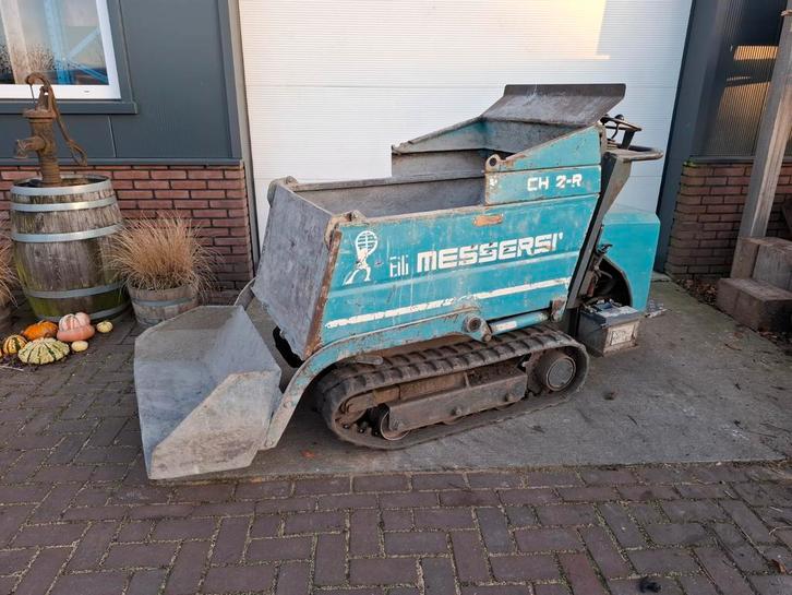 Messersi CH 2-R, rupsdumper, dumper., Zakelijke goederen, Machines en Bouw | Kranen en Graafmachines, Ophalen of Verzenden