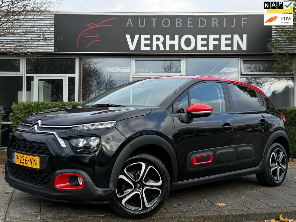 Citroen C3 1.2 PureTech Feel - CARPLAY - NAVIGATIE - INCL BT, Auto's, Citroën, Voorwielaandrijving, 83 pk, Euro 6, 1199 cc