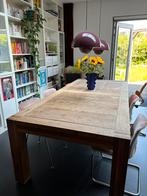 Linteloo eettafel VNU Vos, Huis en Inrichting, Tafels | Eettafels, Ophalen, Gebruikt, 100 tot 150 cm, Eikenhout