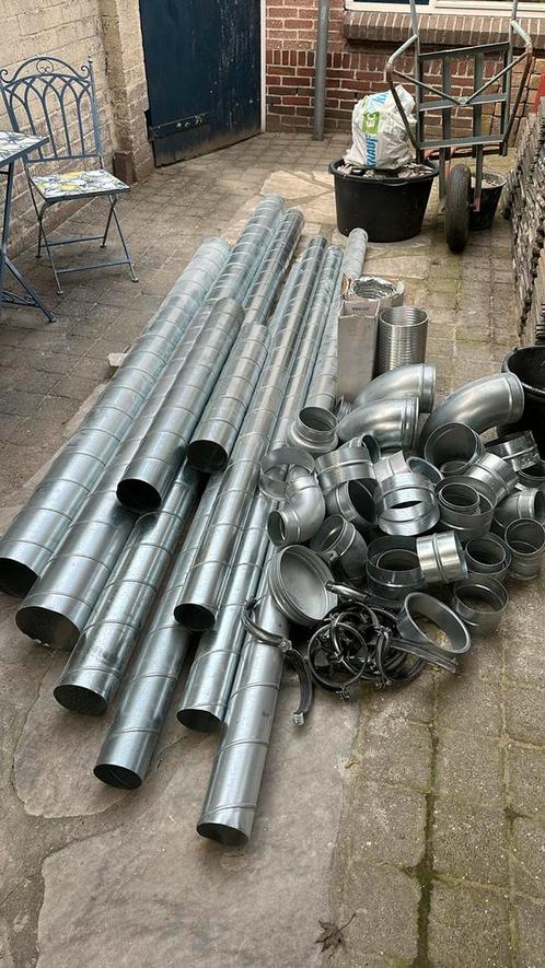 Spiro spiralo buis, hulpstukken en slang ventilatie materiaa, Doe-het-zelf en Verbouw, Ventilatie en Afzuiging, Nieuw, Ventilator en Afzuiger