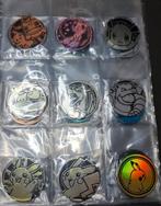 33x Verschillende Pokemon Munten plastic, Verzamelen, Ophalen of Verzenden