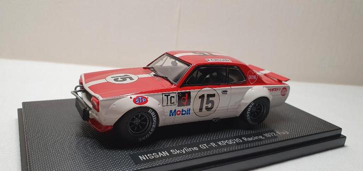 Ebbro Nissan Skyline GT-R KPGC10 Racing #15, Hobby en Vrije tijd, Modelauto's | 1:43, Nieuw, Auto, Overige merken, Ophalen of Verzenden