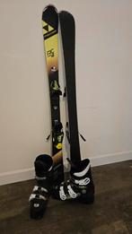 Fischer ski's 120cm + Salomon schoenen maat 34/35, Ophalen